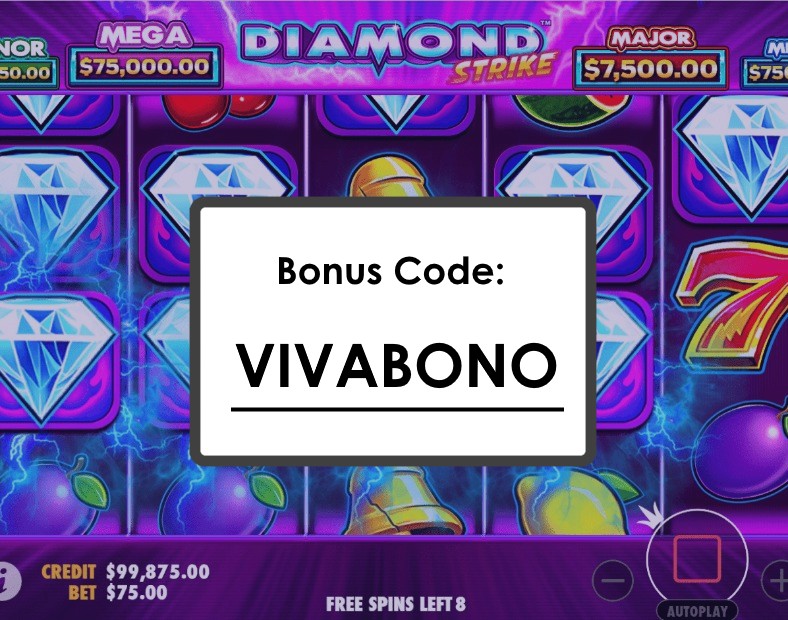 Diamond Strike Classic 15 Paylines and 4 Fixed Jackpots